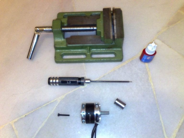 How to Remove and Reinstall the Thrust Motor Shaft Precision Aerobatics