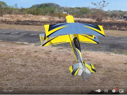 Ultimate AMR 60 V2 Biplane – 1st video by Daniel